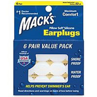 Mack's Earplugs 6 Paar